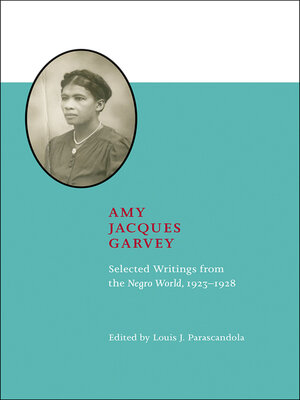 cover image of Amy Jacques Garvey